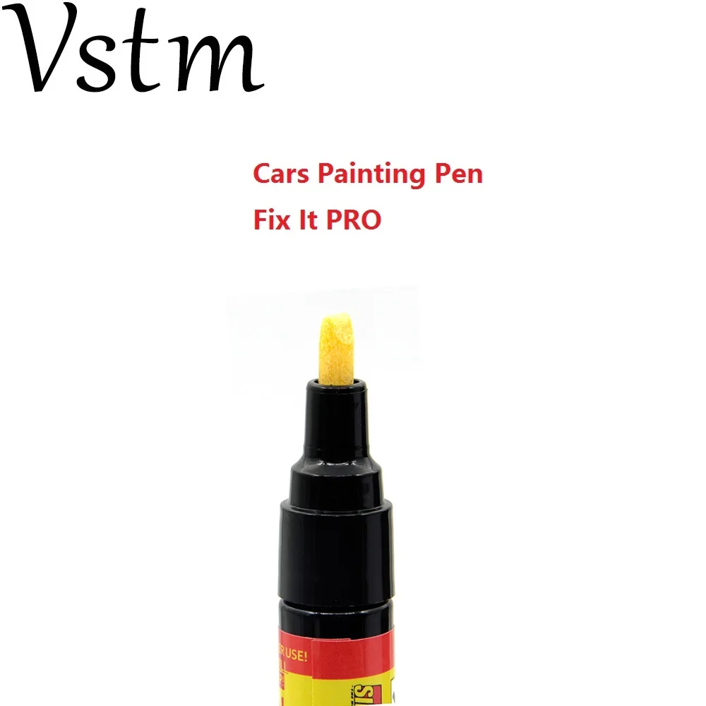 Ручка для рисования VSTM Fix It PRO Clear Coat применение автомобильного аппликатора