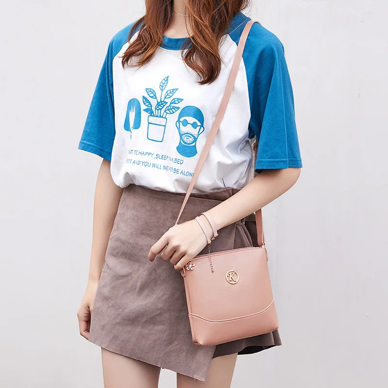 Известный бренд кожаная сумка на плечо для женщин 2019 маленькая модная через