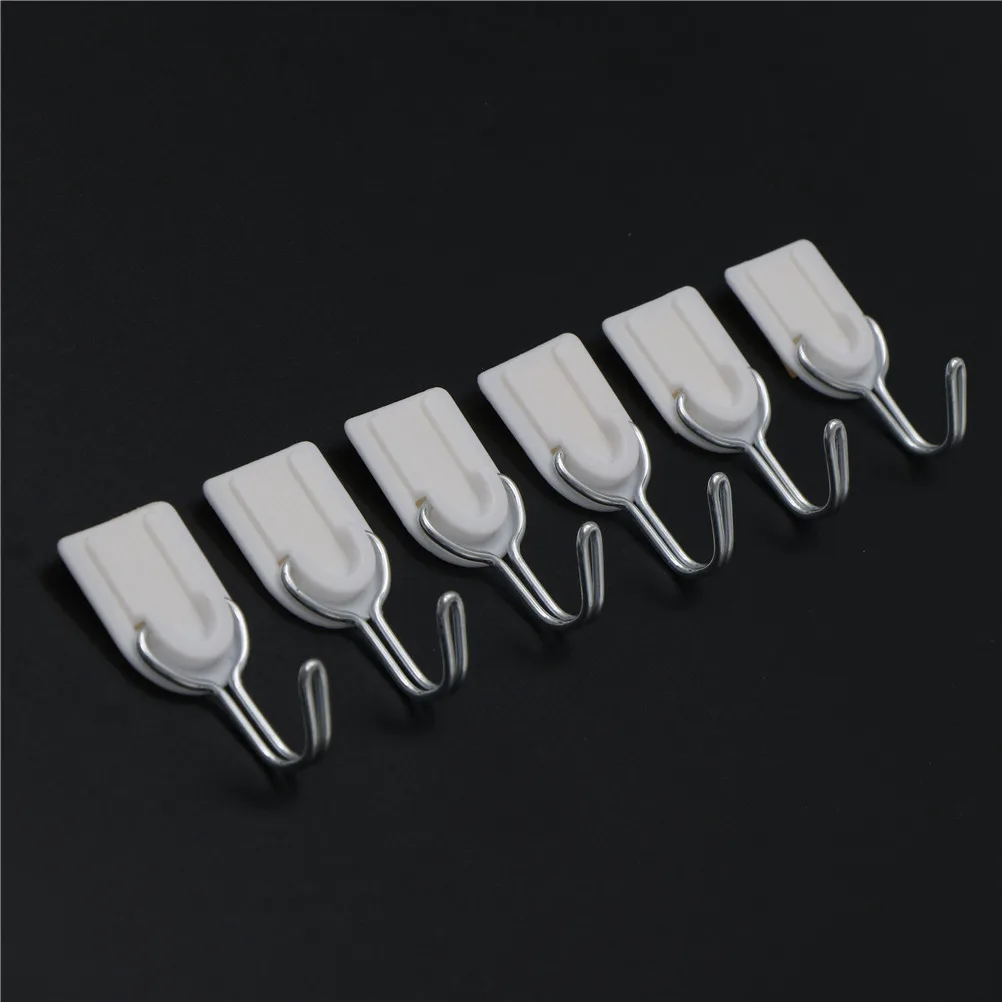 6pcs 2.5x5cm Несколько сумок, Настольная вешалка, складной кошелек, сумка, крючок, держатель, переносной крючок для сумок, портативная складная сумка, вешалка для сумки, настольная вешалка - Цвет: 6pcs 2.5x5cm