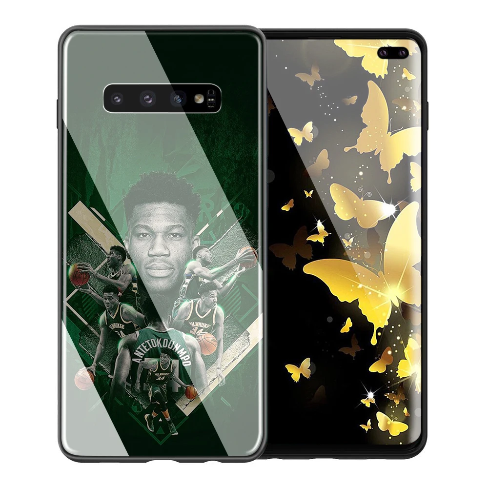 TG4 Lavaza Antetokounmpo ИС «Томас и его Стекло чехол из термопластичного полиуретана для Samsung Note 8 9 S7 S8 S9 S10 A10 A20 A30 A40 A50 A60 A70 Edge Plus - Цвет: TG4