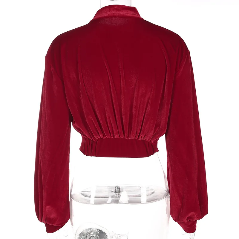 Свитшот женский с длинным рукавом уличная одежда бархатный пуловер в стиле