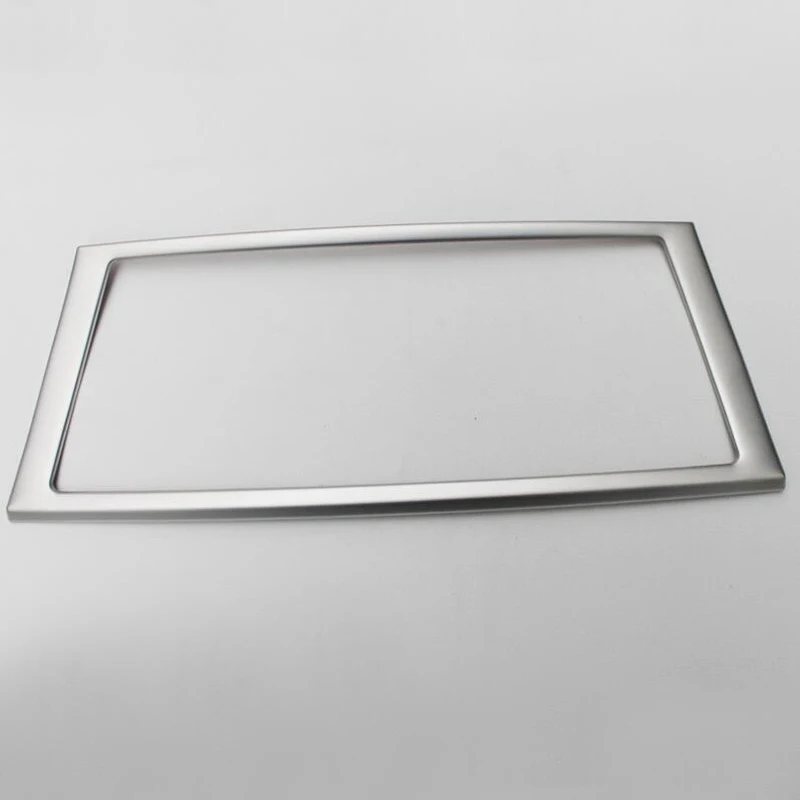 

For BMW X5 2008-2013 1PC Stainless Steel Car Interior Navigation Control Panel Frame Cover Trim Car Styling Auto Accessories