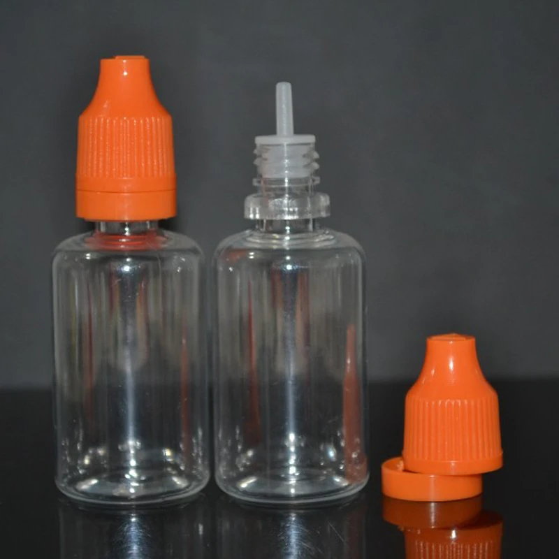 Пластиковые контейнеры для хранения 100 шт. бутылка с капельницей домашних