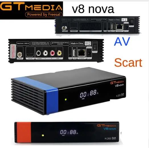 5 шт. GT MEDIA GTMEDIA V8 nova вариант v8 синий же как сел V9 Супер Спутниковый ТВ приемник IP DVB