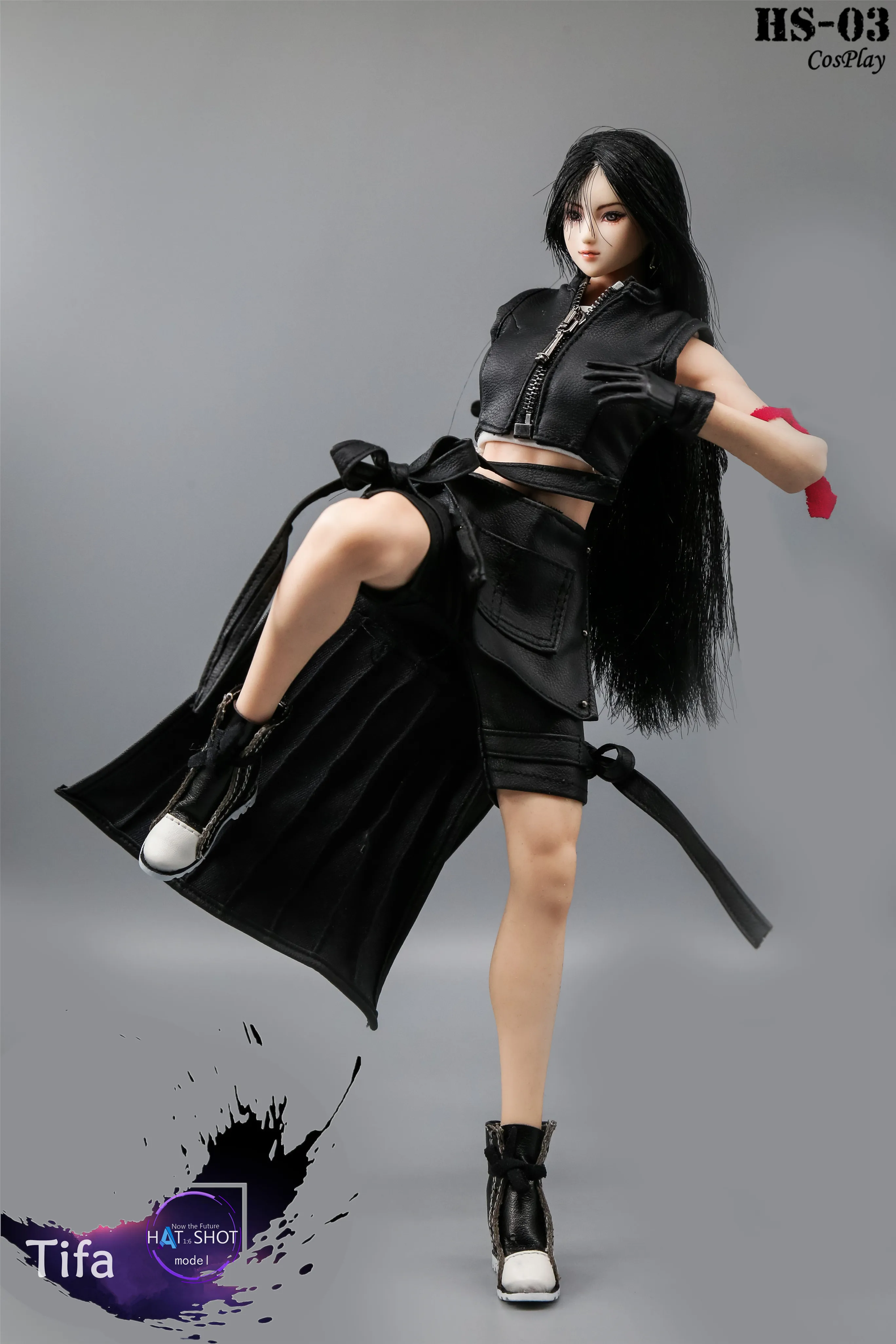 ESTARTEK HatShot HS 03 1/6 Cos TIFA костюм для 12 дюймов Коллекционная Фигурка Косплей куклы