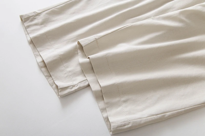 RUGOD New Arrival Women Simple Long Straight Pants Cutton And Linen Soft Loose Solid Trousers Casual Gentle Stylish штаны