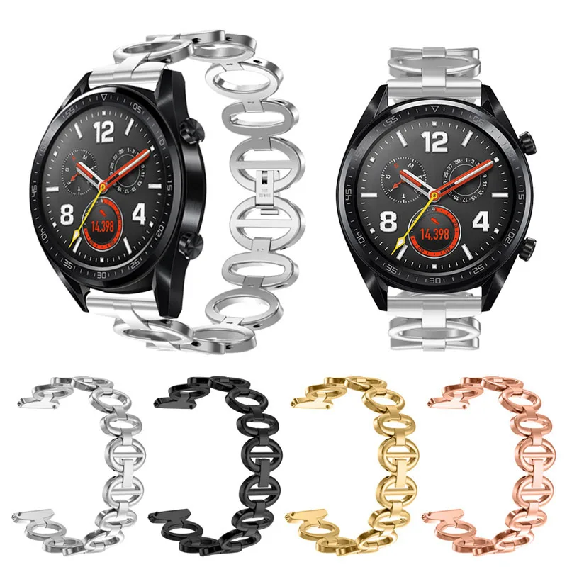 Ремешок для часов из нержавеющей стали 22 мм HUAWEI Watch GT NK-Shopping | Электроника