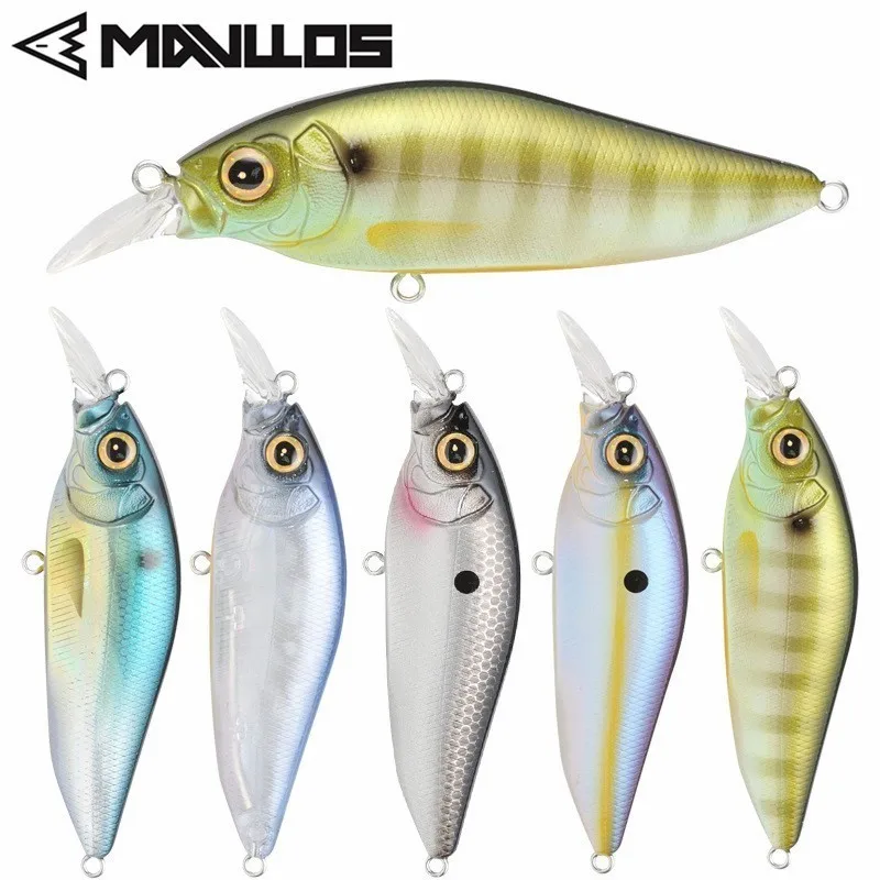 Mavllos Minnow приманка для рыбалки 9 5 см 11 г плавающая Встроенная жесткая Mino Глубина