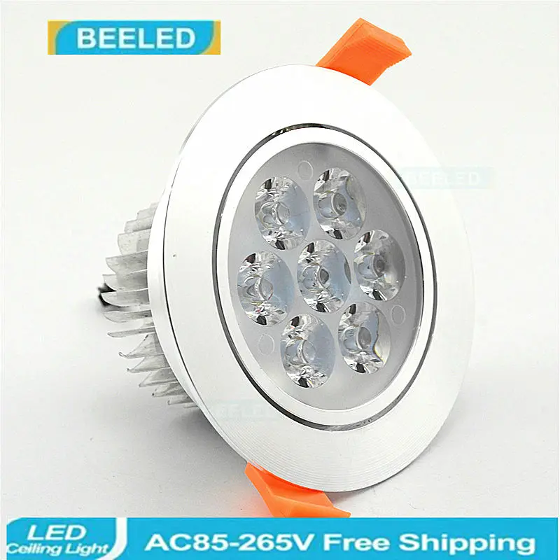 Светодиодный потолочный светильник 3 Вт 5 7 бесплатная доставка светодиодная