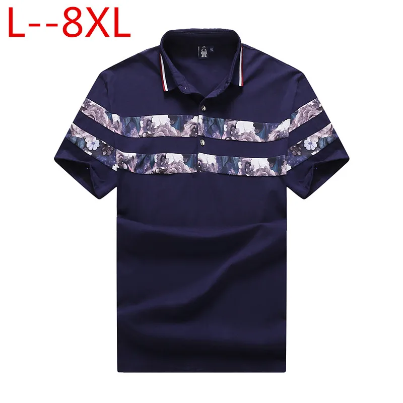 Большие размеры 10XL 8XL 6XL 5X 2018 однотонные мужские рубашки поло брендовые хлопковые