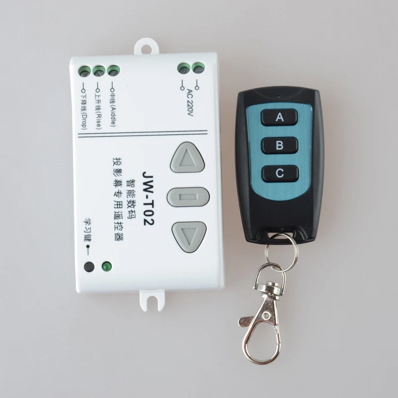 

AC 220V Motor RF Wireless Remote Control Switch 220V UP&DOWN Remote controller Motor Forwards Reversing Remote Switch 315/433MHZ