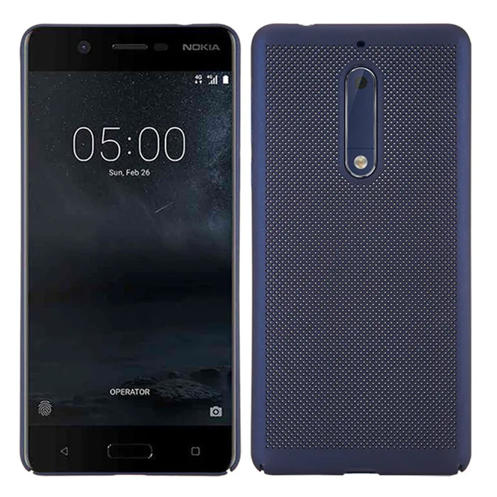Чехол для Nokia 3 5 6 8 9 охлаждающий корпус с отводом тепла задняя крышка в виде сот