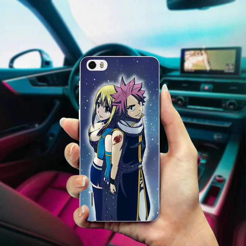 В виде милого героя аниме Fairy Tail мягкий силиконовый чехол для телефона из ТПУ с