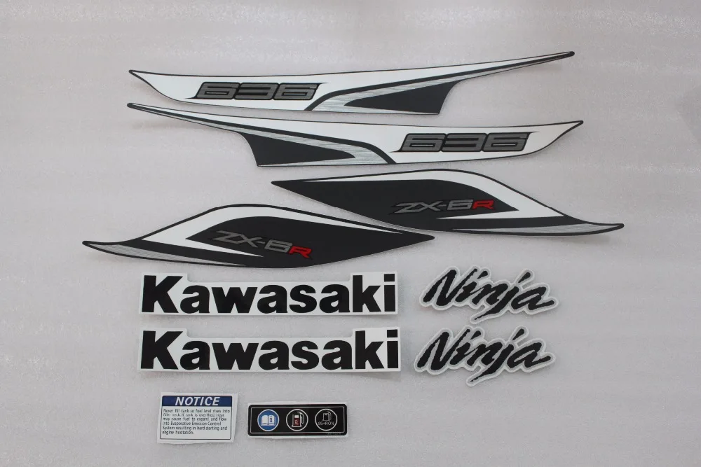 Аксессуары для мотоциклов наклейка на обтекатель подходит для Kawasaki Ninja zx6r ZX-6R 2013 zx6r Набор наклеек для автомобиля