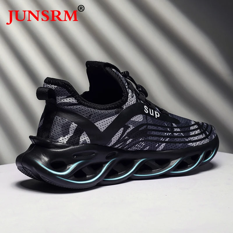 Мужская Спортивная обувь для бега дышащая удобная прогулок новинка 2019|Беговая