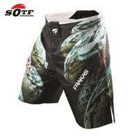 sotf free shopping 2015 new mma muay thai boxing fighting shorts muay thai shorts pantalones mma boxing trunks high quality
