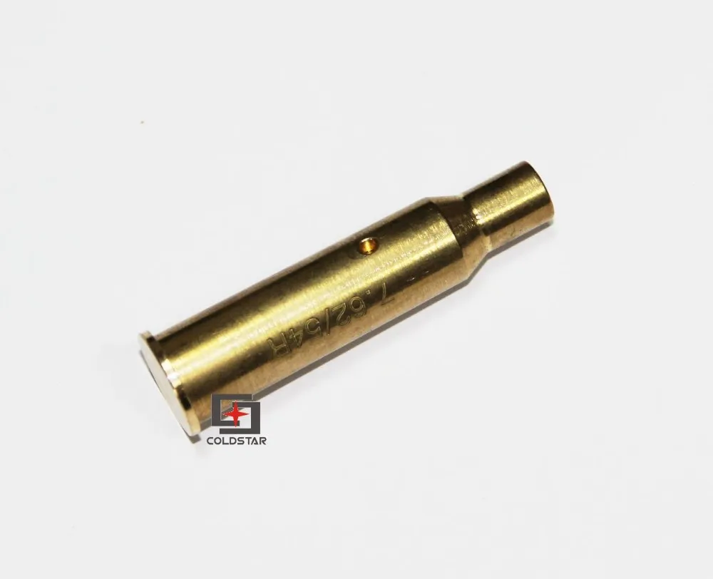 Медная винтовка аксессуары для дробовика CAL: 7.62x54R картридж охотничий лазерный Диаметр Sighter Boresighter латунь Red Dot лазерный прицел