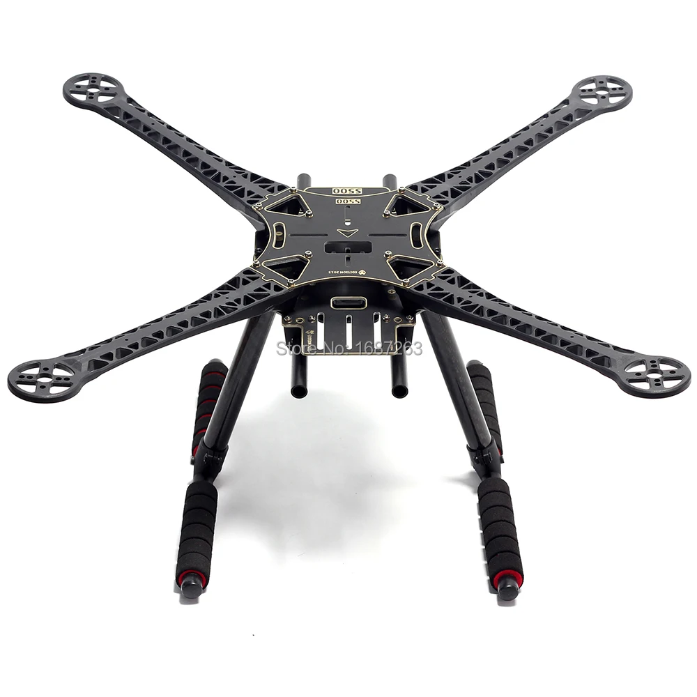 S500 500 мм PCB версия квадрокоптера рамка Комплект с Карбоновым шасси для FPV Quad Gopro Gimbal