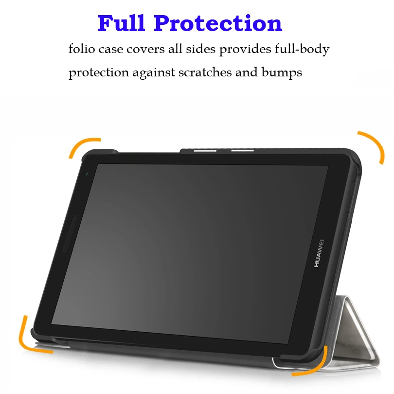 Ультратонкий чехол для Huawei Mediapad T3 7 3G BG2 U01 &quot2017 планшет из искусственной кожи