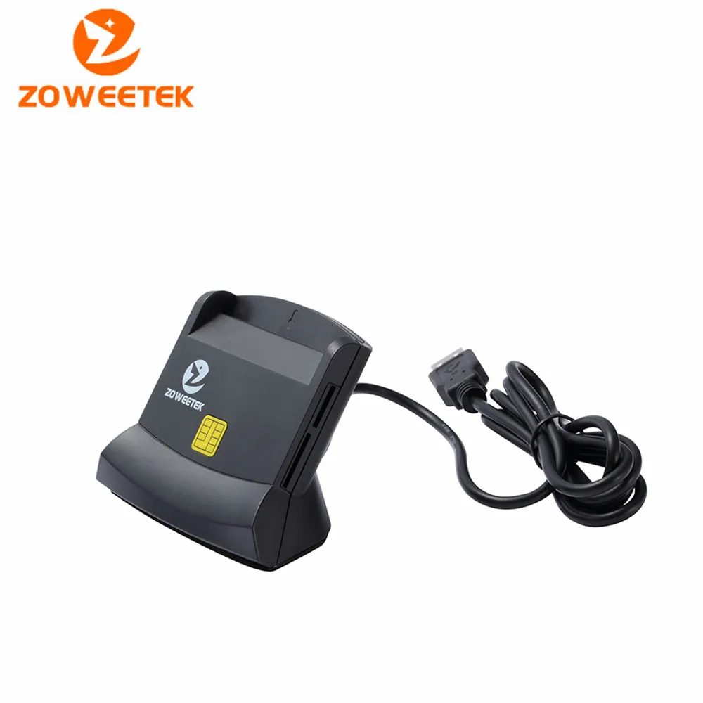 Zoweetek 12026 6 Новый Простой Comm USB считыватель смарт карт IC/ID кард ридер высокое
