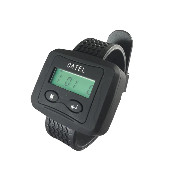 Беспроводная кнопка звонка с монитором и передатчиком пейджера (1 дисплей