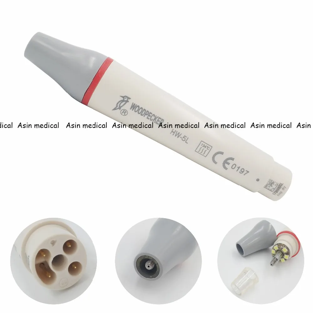

Dental Woodpecker HW-5L Fiber Optic Detachable Scaler Handle For UDS LED Scaler Handle Original