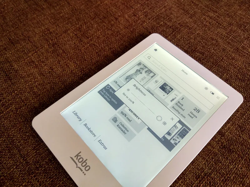 Белый Встроенный светильник Kobo Glo электронная книга читатель E-ink 6 дюймов 1024x768 wifi сенсорный экран 2 Гб читалка, не Glo HD