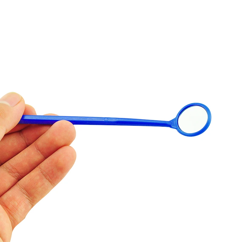 Новый портативный 100 шт Стоматологические Одноразовые рот зеркала для