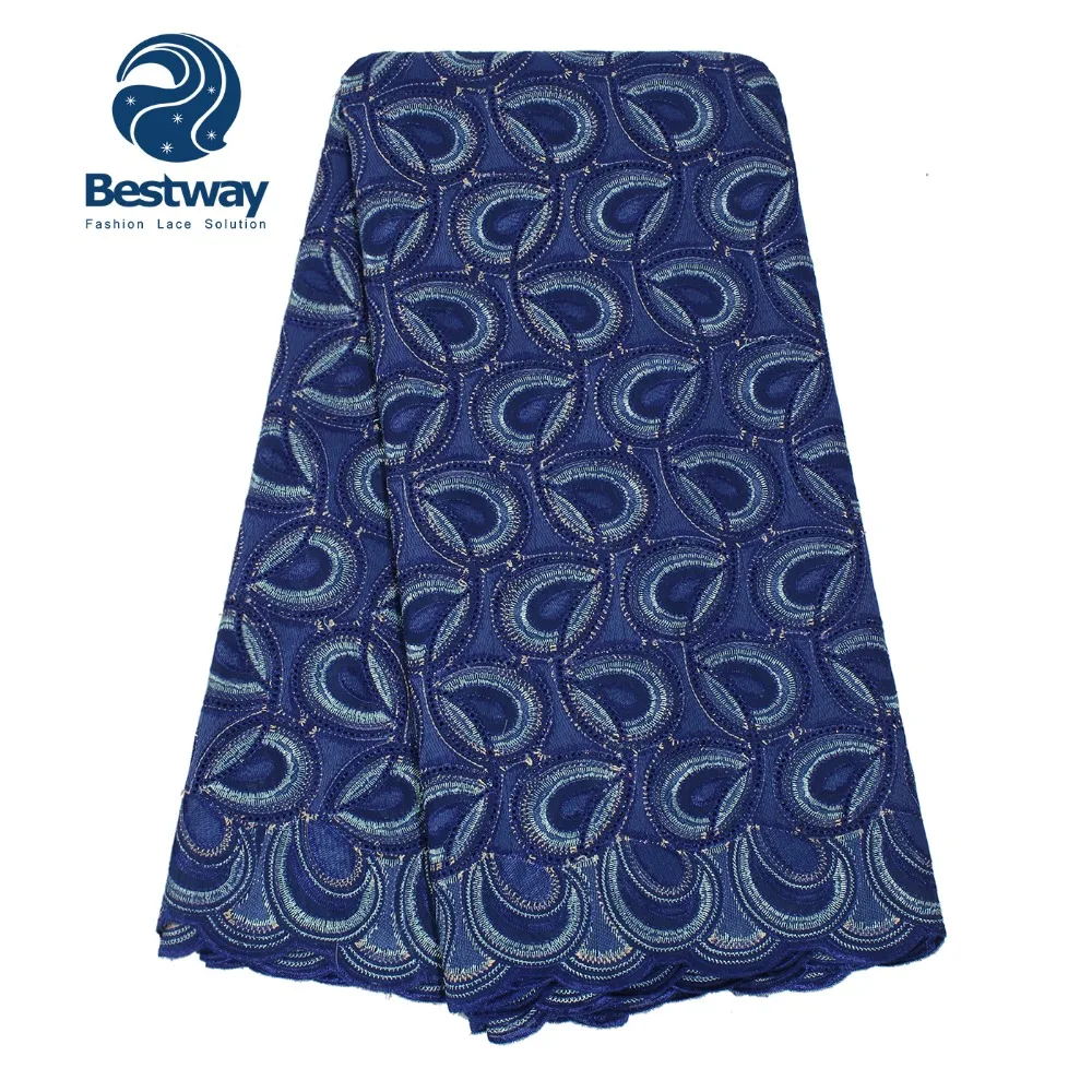 Bestway африканская швейцарская кружевная ткань высокое качество швейцарская вуаль кружева в швейцарском хлопковом платье для женщин платье одежда для вечеринок