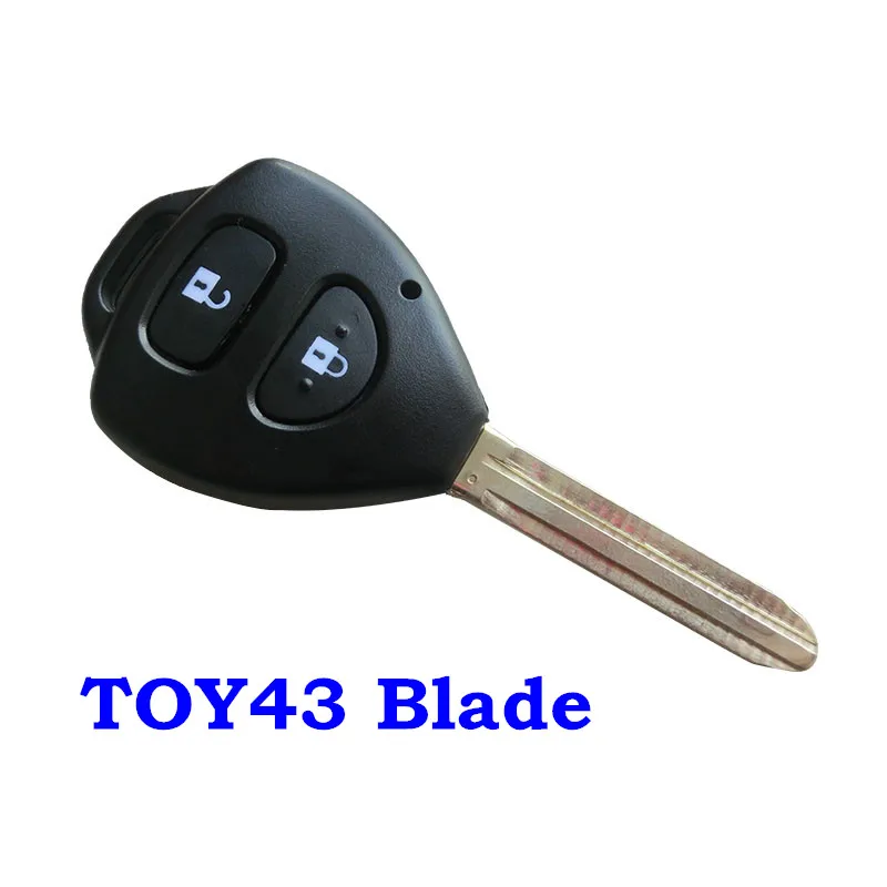 2 3 4 кнопки корпус автомобильного ключа дистанционного управления Fob для Toyota Camry