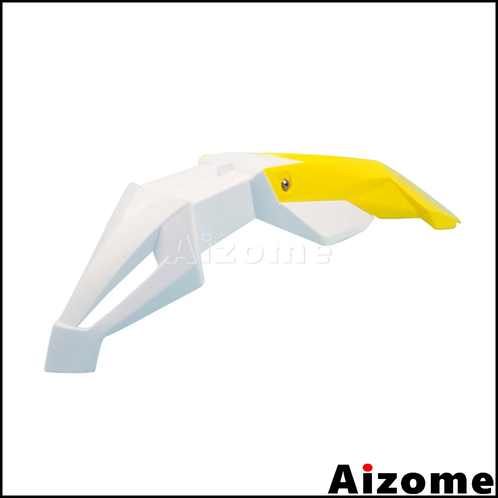 Универсальное желтое белое грязезащитное переднее крыло для мотоцикла Suzuki