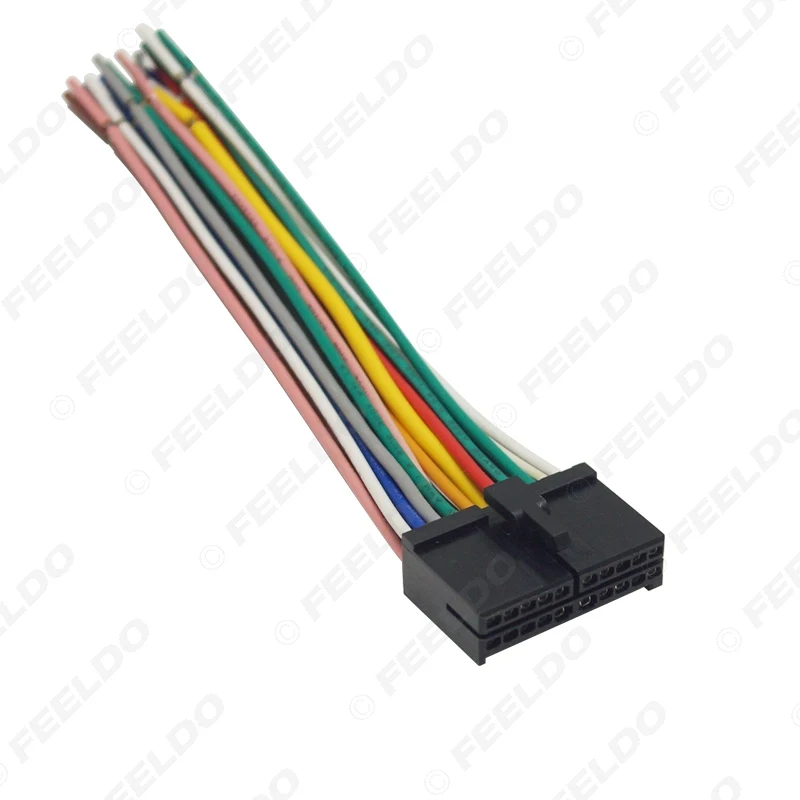 FEELDO 10 шт. 20Pin Универсальный Aftermarket автомобильный головный блок DVD стерео радио