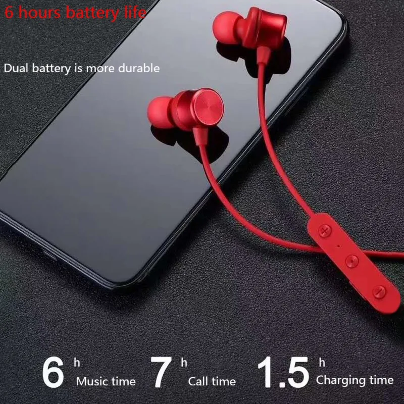 Беспроводные спортивные наушники Bluetooth 5 0 с X образным вырезом|Наушники и