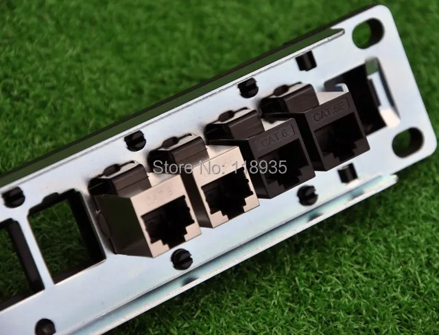 RJ45 Cat.5e встроенный Женский адаптер муфта неэкранированный для пустой патч