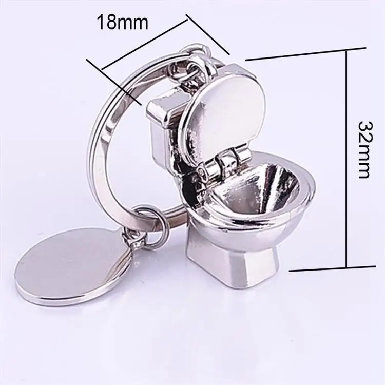 Цепочка для ключей Closestool детский подарок на день рождения 1 шт. брелки Хэллоуин