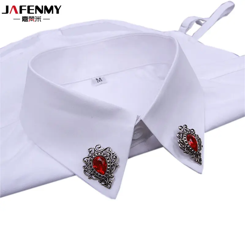 Новинка Модный женский свитер со съемным воротником воротник обманка винтажная