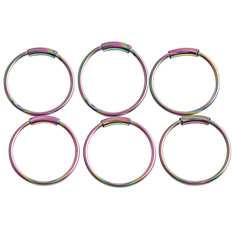 1 шт. бесшовное кольцо для пирсинга 22 г | Украшения и аксессуары