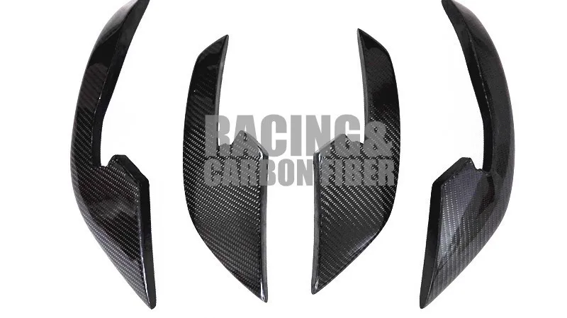 RS7 CANARDS WINGLETS--ABT STYLE из углеродного волокна [4 шт./компл.] для AUDI NICE FITMENT &amp FITMENT! |