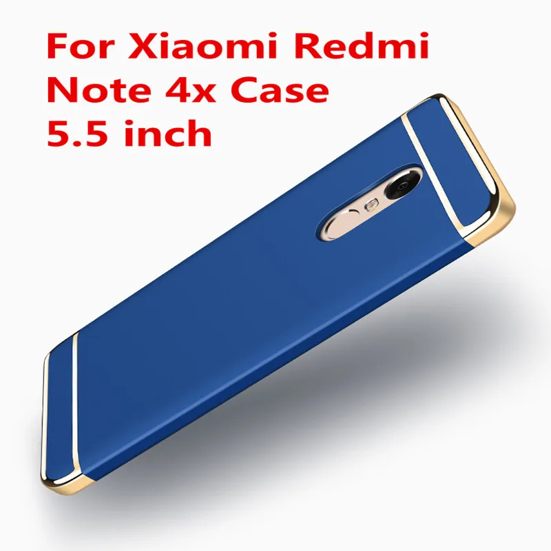 Для Xiaomi Redmi Note 4X чехол 5 дюймов оригинальный позолоченный Ударопрочный