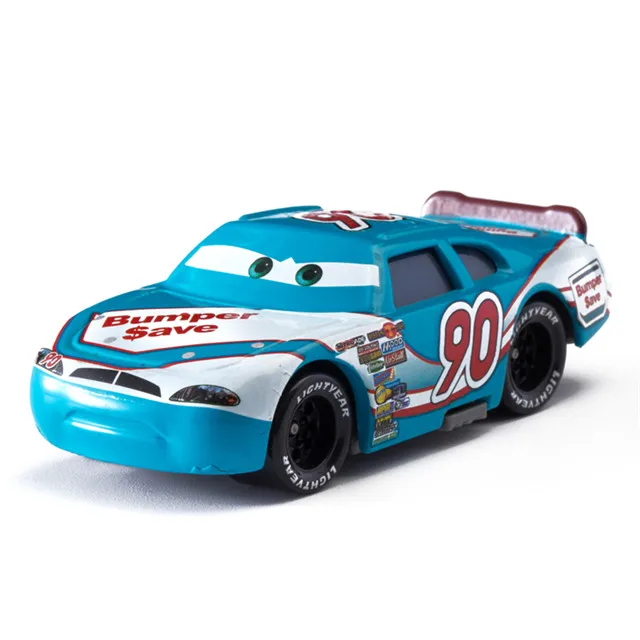NO. 90 Disney машинок пиксара и с рисунками из мультфильма «Тачки 2 3 №36 гоночный автомобиль Lightning McQueen Джексон Storm Крус Mater 1:55 Diecast металлического сплава Модель автомобиля игрушки подарки - Цвет: NO. 90