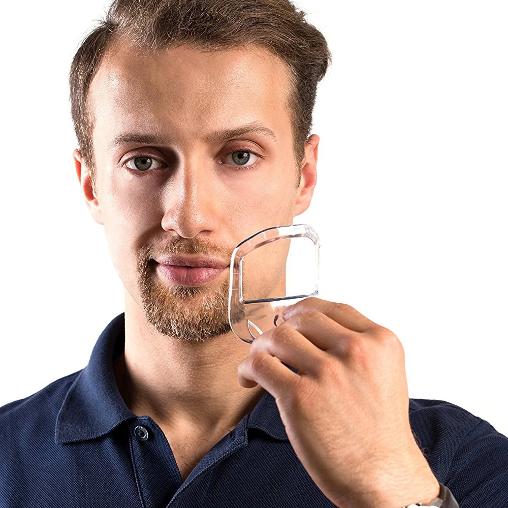 Модные Инструменты для укладки бороды 5 шт. шаблоны формирования инструменты