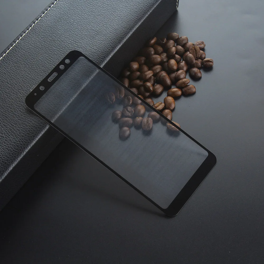 RHOADA Полное покрытие экрана протектор стекло для Samsung Galaxy A8 2018 Закаленное Броня
