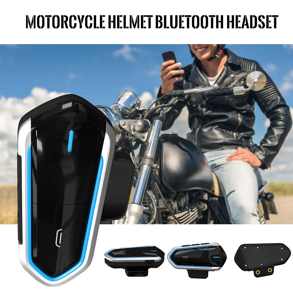 New High Quality Motorcycle Helmet Bluetooth Headset Low Power Bluetooth Headset Bluetooth 4.2