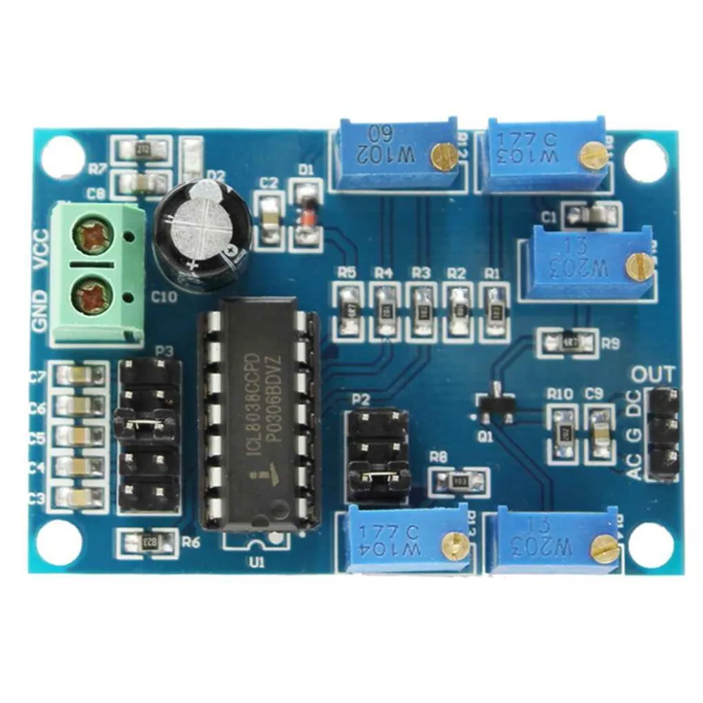 ICL8038 генератор сигналов среднего/низкочастотного сигнала 10 Гц 450 кГц