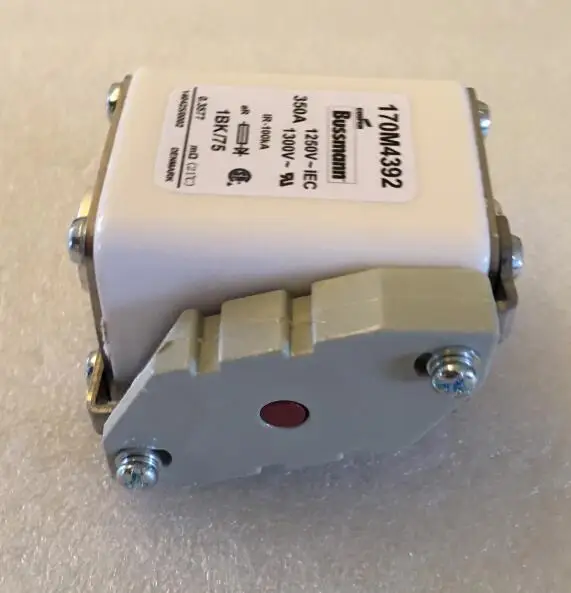 

Плавкий предохранитель высокого напряжения 170M4392 350A 1250V, плавкий предохранитель квадратного корпуса