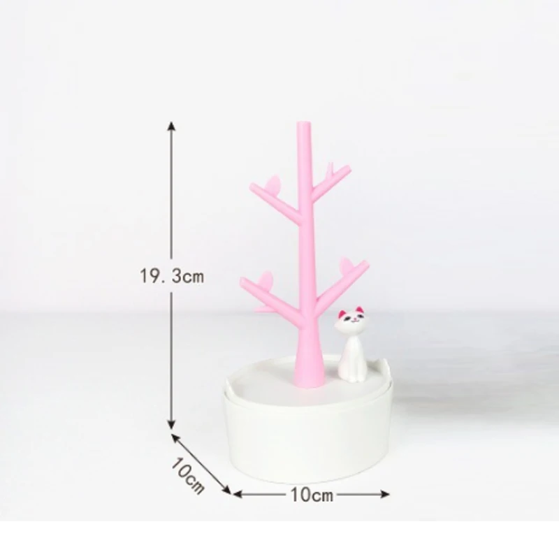 Держатель для ювелирных изделий органайзер браслет цепочка часы кошка дизайн