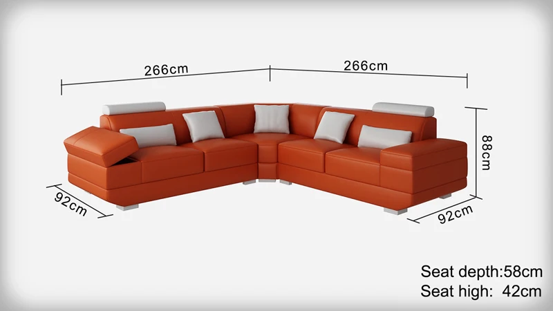 Новый дизайн большой удобный тканевый диван мебель для гостиной|living room