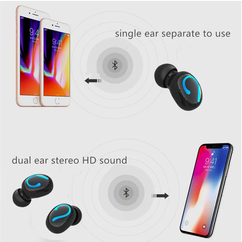 Наушники ISKAS Bluetooth беспроводные TWS 5 0 наушники басы музыка электроника телефон