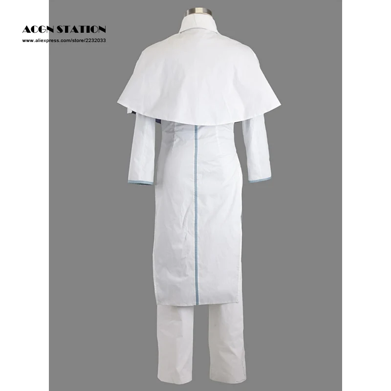 

2018 ACGN STATION Customize for adults and kids Free Shipping Bleach Ishida Uryuu Adult Cosplay Costume for Halloween Party
