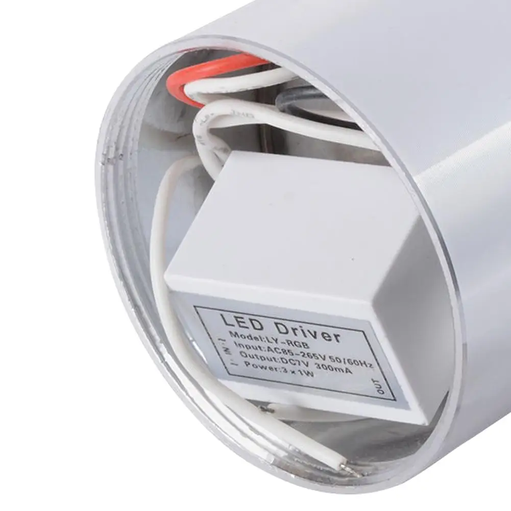 3 Вт спиральное светодиодное настенное бра потолочное освещение дорожка для